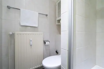 Ein Badezimmer in der Unterkunft Haus Seeburg Wohnung 5