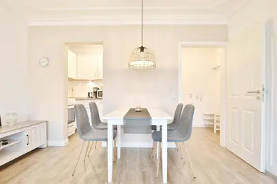Küche/Küchenzeile in der Unterkunft Haus Hubertus Haus Hubertus Appartement 08