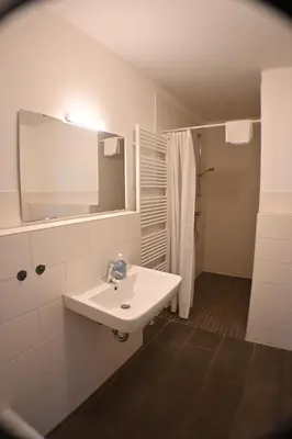 Ein Badezimmer in der Unterkunft Kuhstall mit Schick