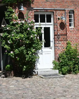 Ein Garten an der Unterkunft Schrotboden
