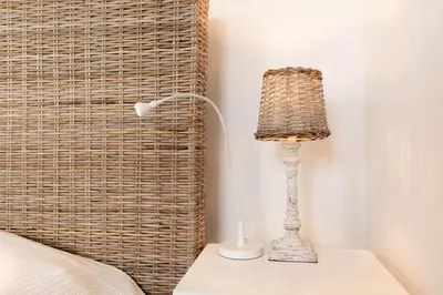 Ein Bett oder Betten in einem Zimmer der Unterkunft Ferienwohnung Ankerplatz