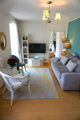 TV/Unterhaltungsangebot in der Unterkunft Apartment Kaiserperle mit Balkon direkt am Strand