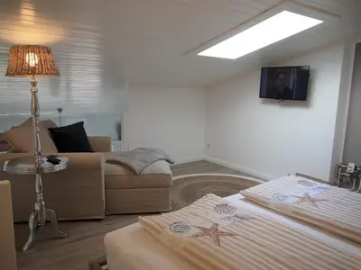 TV/Unterhaltungsangebot in der Unterkunft Sea View Lodge