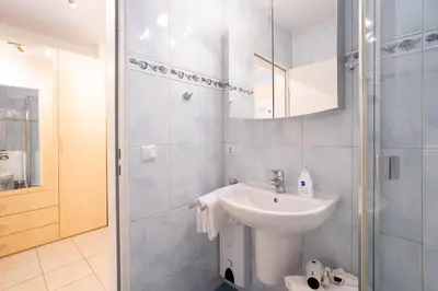 Ein Badezimmer in der Unterkunft DKK1b Ferienwohnung Stäcker F