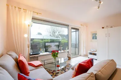 Ein Sitzbereich in der Unterkunft DKK1b Ferienwohnung Stäcker F