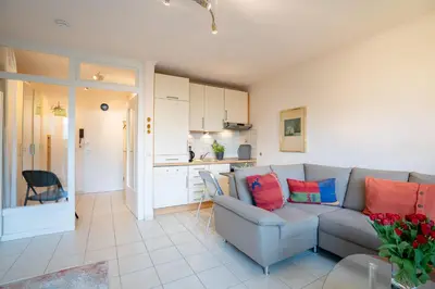 Küche/Küchenzeile in der Unterkunft DKK1b Ferienwohnung Stäcker F