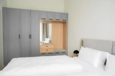 Ein Bett oder Betten in einem Zimmer der Unterkunft Bob W Lübeck Old Town
