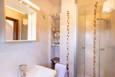 Ein Badezimmer in der Unterkunft MEI27a Ferienwohnung Ostseetraum