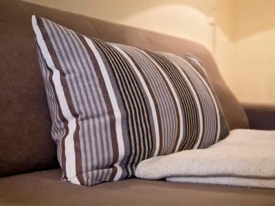 Ein Bett oder Betten in einem Zimmer der Unterkunft TRA7c Ferienwohnung Kossmann