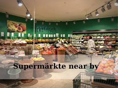 Ein Supermarkt oder andere Läden in der Ferienwohnung oder in der Nähe