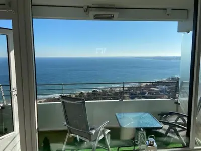 Ein allgemeiner Meerblick oder ein Meerblick von der Ferienwohnung aus