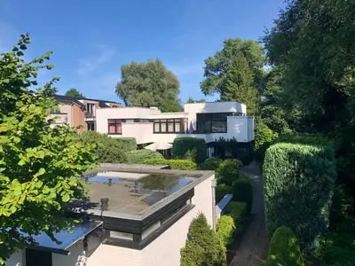 Ein Garten an der Unterkunft Ferienwohnung Ostsee Timmendorferstrand