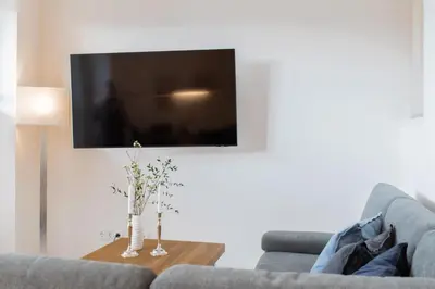 TV/Unterhaltungsangebot in der Unterkunft Ferienwohung BeachSide No 19