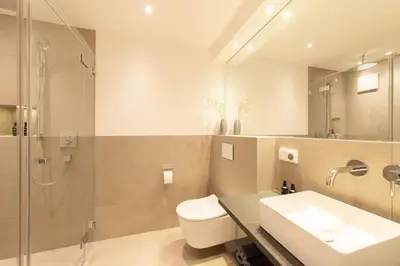 Ein Badezimmer in der Unterkunft Ferienwohung BeachSide No 19