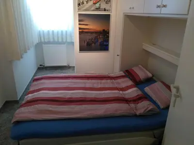 Ein Bett oder Betten in einem Zimmer der Unterkunft Seehof 6