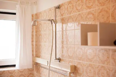Ein Badezimmer in der Unterkunft STOE3 Ferienwohnung Waack