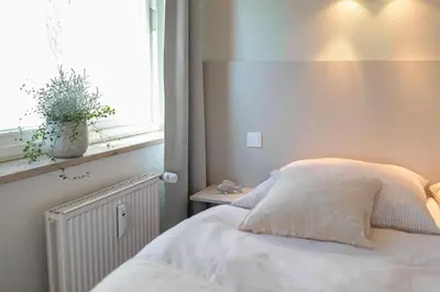 Ein Bett oder Betten in einem Zimmer der Unterkunft Sonnenblick