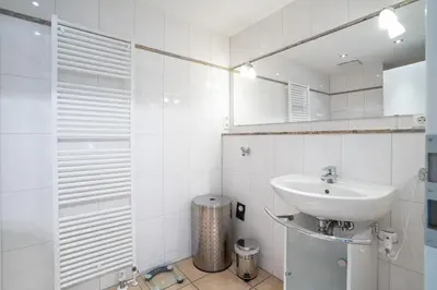 Ein Badezimmer in der Unterkunft Strand Domizil MeerZeit