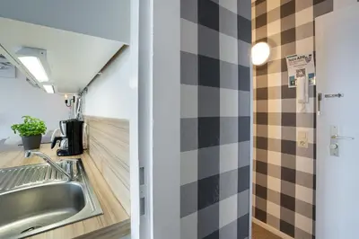 Ein Badezimmer in der Unterkunft Seetempel Wohnung 23