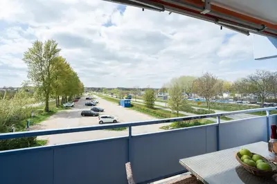 Ein Balkon oder eine Terrasse in der Unterkunft Seetempel Wohnung 23