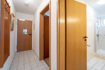 Ein Badezimmer in der Unterkunft Strandresidenz Wohnung 1