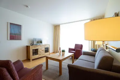 TV/Unterhaltungsangebot in der Unterkunft Haus Meeresstrand Seeseite