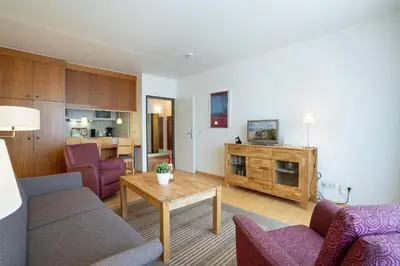 TV/Unterhaltungsangebot in der Unterkunft Haus Meeresstrand Seeseite