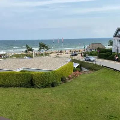 Berliner Hof 3-Zi-Wohnung mit Meerblick und Strandlage an der Promenade