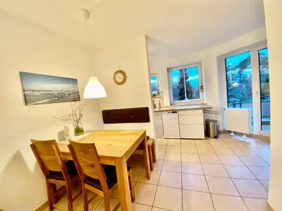 Küche/Küchenzeile in der Unterkunft Schöne 3-Zi-Wohnung mit 
