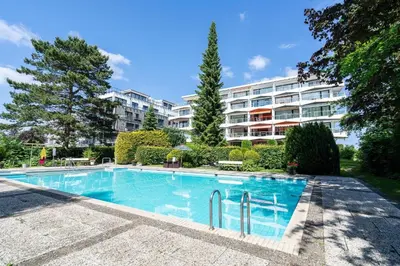 Der Swimmingpool an oder in der Nähe von Hang 7 Dünenperle