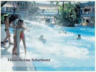Der Swimmingpool an oder in der Nähe von Meertraum Premium Wohnung mit 3 Zimmern, 250m zum Strand