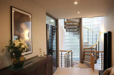 TV/Unterhaltungsangebot in der Unterkunft Das Rosenhaus - luxoriöses Ferienhaus mit viel Platz für die ganze Familie von 