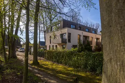 Ein Garten an der Unterkunft BLACK PEARL Penthouse Black Pearl
