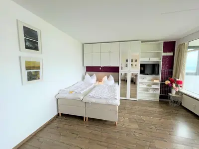 Ein Bett oder Betten in einem Zimmer der Unterkunft Panoramic A15-8 - Panoramic