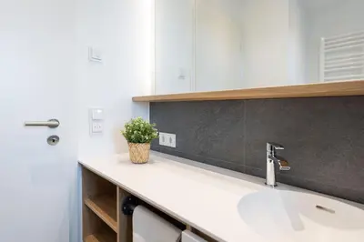 Ein Badezimmer in der Unterkunft View 91 Sonnenschein Scharbeutz