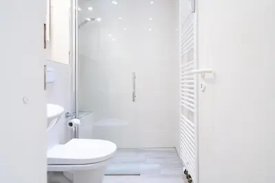 Ein Badezimmer in der Unterkunft Ferienpark Sierksdorf App 108 - Strandlage