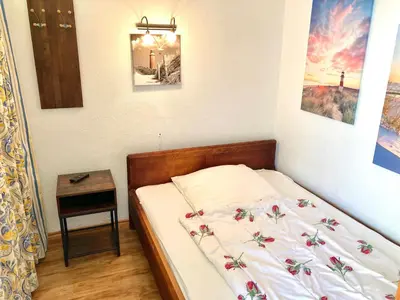 Ein Bett oder Betten in einem Zimmer der Unterkunft Ferienpark Sierksdorf App 116 - Strandlage