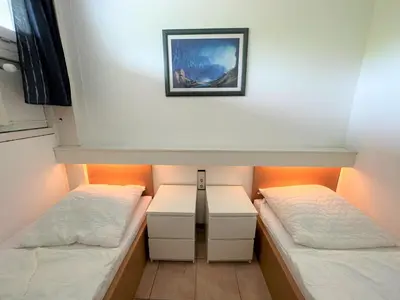 Ein Bett oder Betten in einem Zimmer der Unterkunft Ferienpark Sierksdorf App 205 - Strandlage