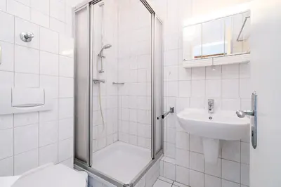 Ein Badezimmer in der Unterkunft Ferienpark Sierksdorf App 321 - Strandlage