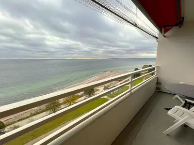 Ein allgemeiner Meerblick oder ein Meerblick von der Ferienwohnung aus