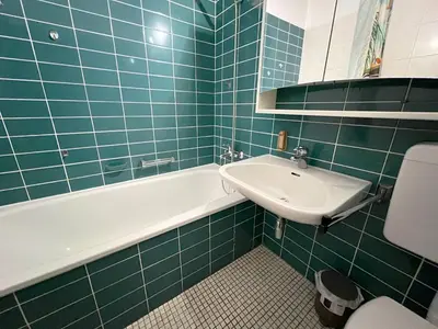 Ein Badezimmer in der Unterkunft Ferienpark Sierksdorf App 320 - Strandlage