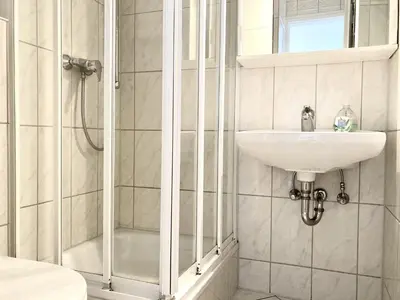 Ein Badezimmer in der Unterkunft Ferienpark Sierksdorf App 240 - Strandlage