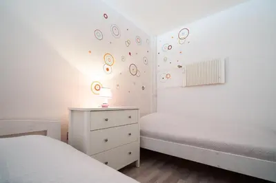 Ein Bett oder Betten in einem Zimmer der Unterkunft Ferienpark Sierksdorf App 364 - Strandlage