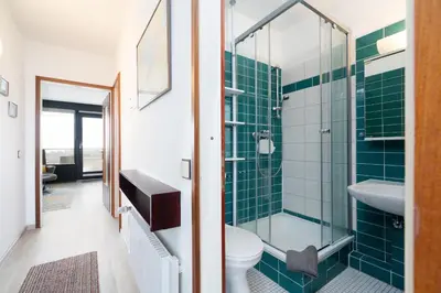 Ein Badezimmer in der Unterkunft Ferienpark Sierksdorf App 444 - Strandlage