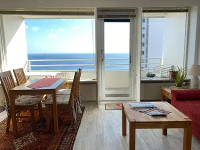 Ein allgemeiner Meerblick oder ein Meerblick von der Ferienwohnung aus