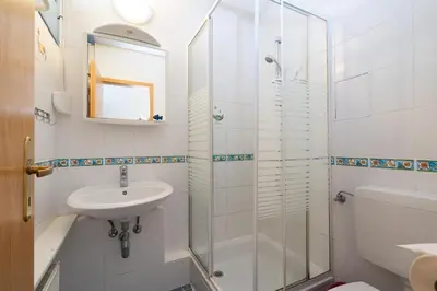 Ein Badezimmer in der Unterkunft Ferienpark Sierksdorf App 495 - Strandlage