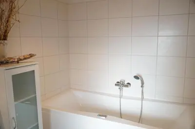 Ein Badezimmer in der Unterkunft Strandpark Sierksdorf H073