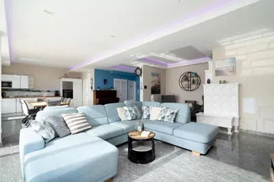 Küche/Küchenzeile in der Unterkunft Ferienpark Sierksdorf App 827 - Penthouse