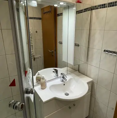 Ein Badezimmer in der Unterkunft Ferienpark Sierksdorf App 778 - Strandlage