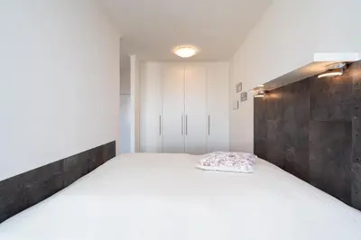 Ein Bett oder Betten in einem Zimmer der Unterkunft Ferienpark Sierksdorf App 750 - Strandlage